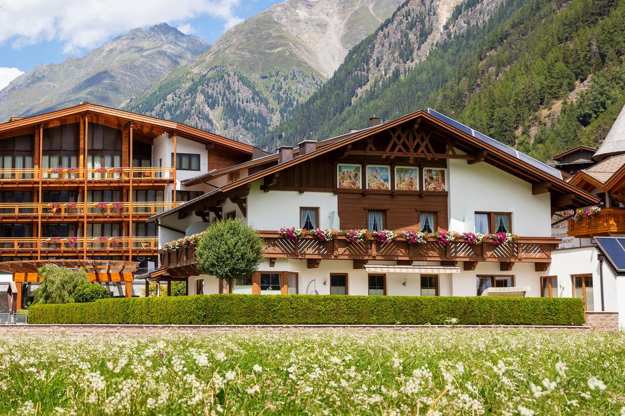 Garni Vierjahreszeiten Sölden Exteriör bild