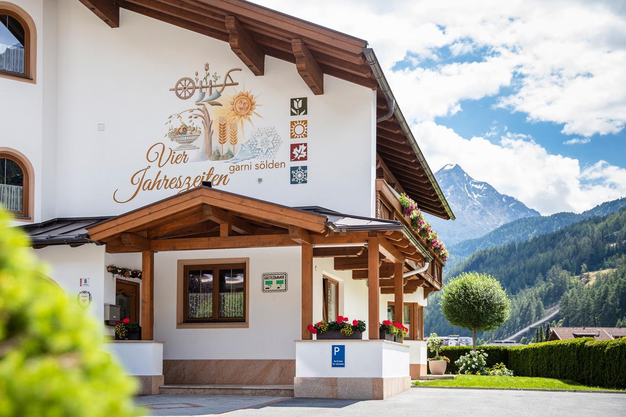 Garni Vierjahreszeiten Sölden Exteriör bild