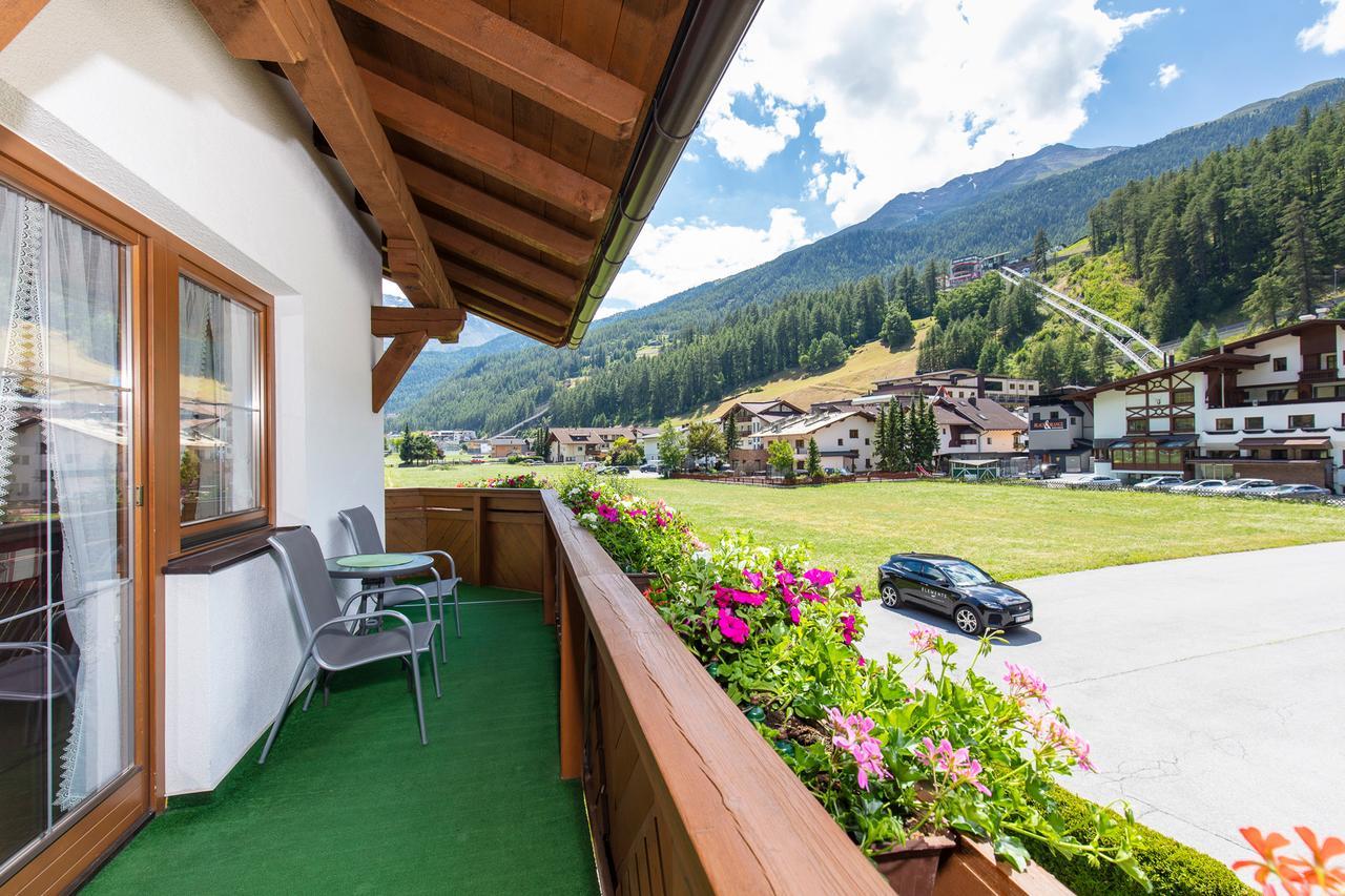 Garni Vierjahreszeiten Sölden Exteriör bild
