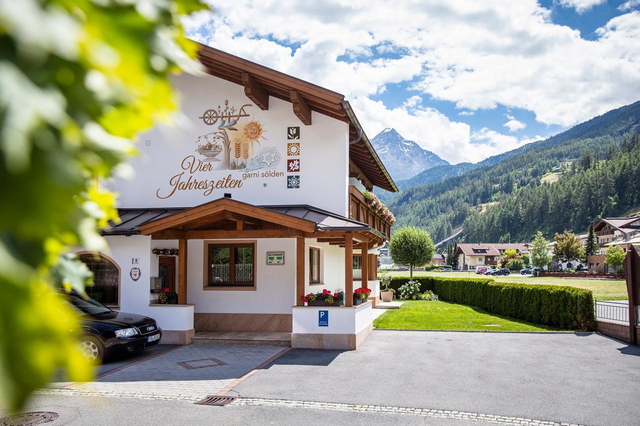 Garni Vierjahreszeiten Sölden Exteriör bild